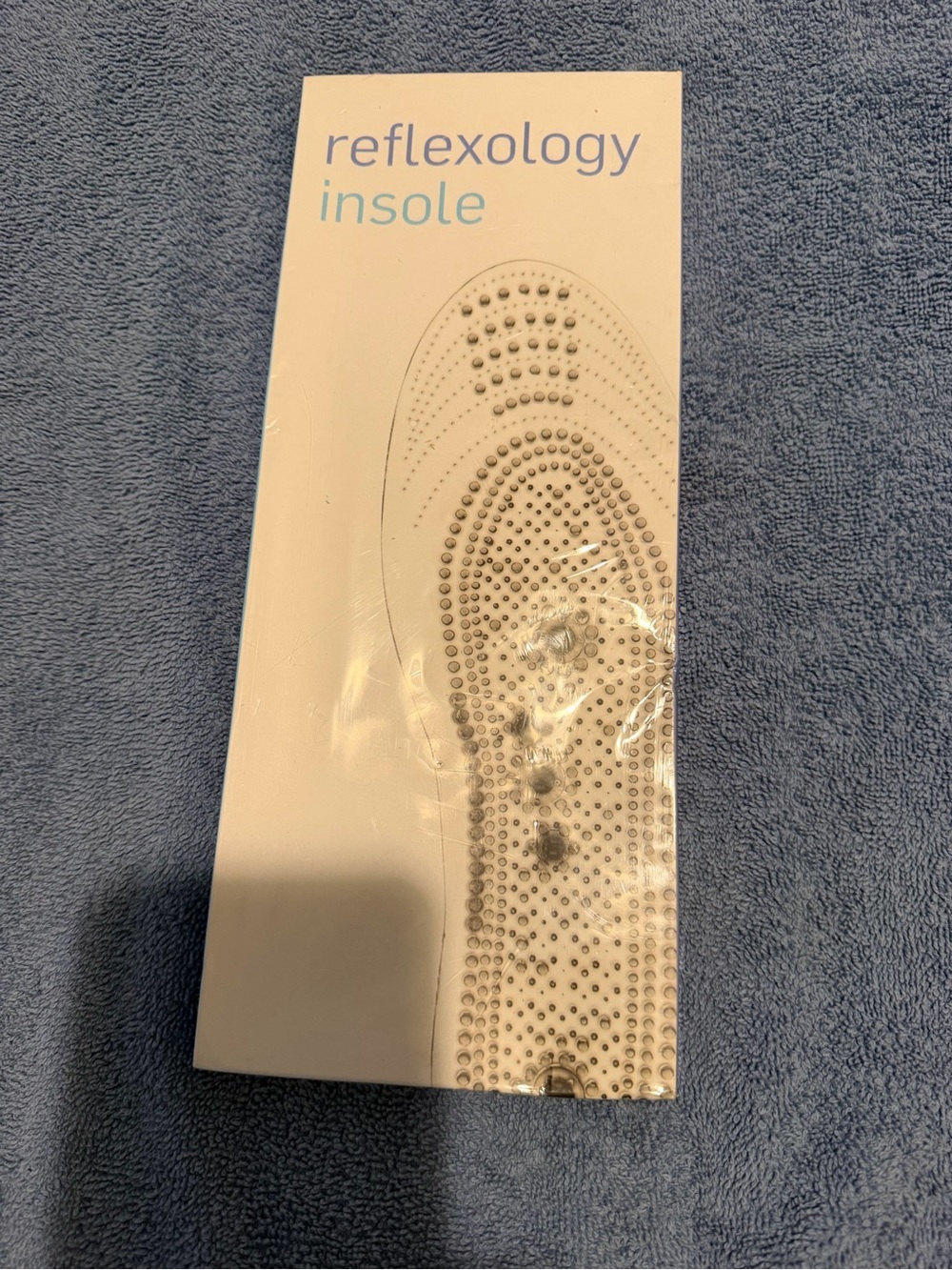 Reflexology Insole - White Massage Foot Insoles